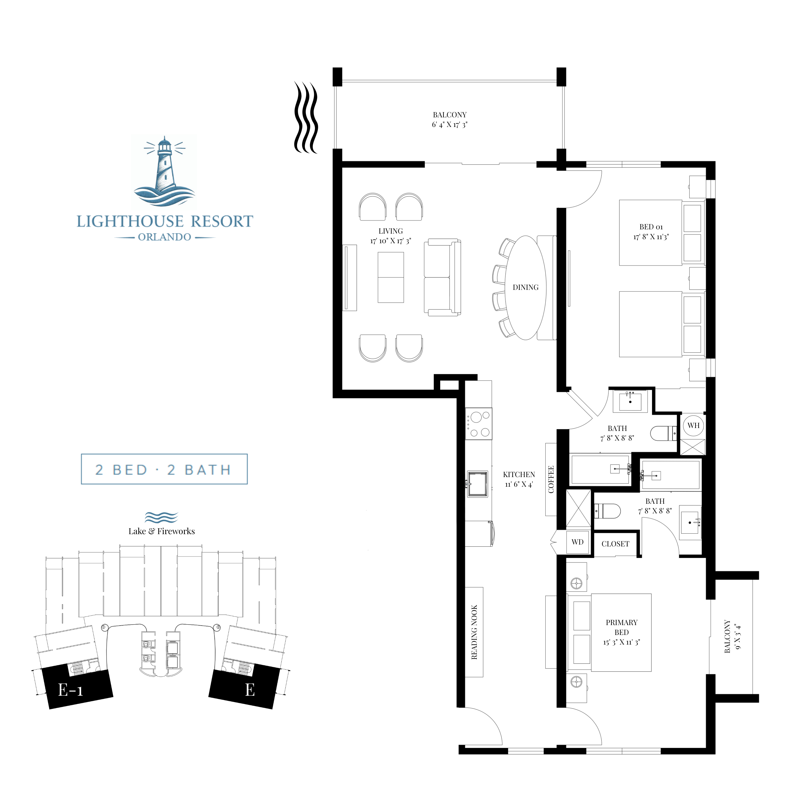 Unit E Floor Plan
